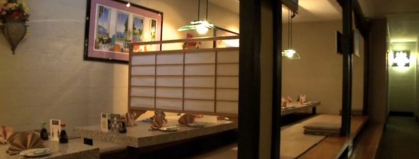 traditional tatami room seating at Osaka Japanese Bistro Las Vegas