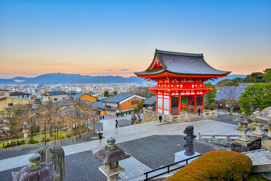 Kyoto Japan- Kiyomizu-dera is an independent Buddhist temple in eastern Kyoto. The temple is part of the Historic Monuments of Ancient Kyoto.