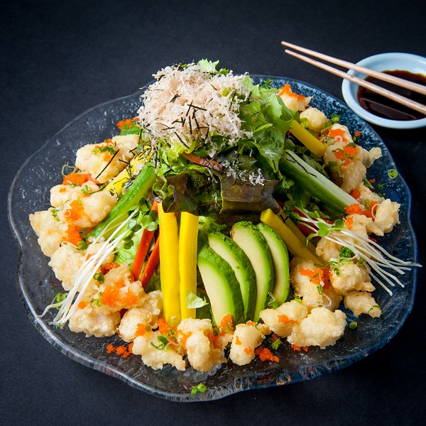 Rock shrimp salad