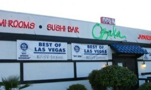 Osaka Japanese Bistro on Sahara Ave, Las Vegas