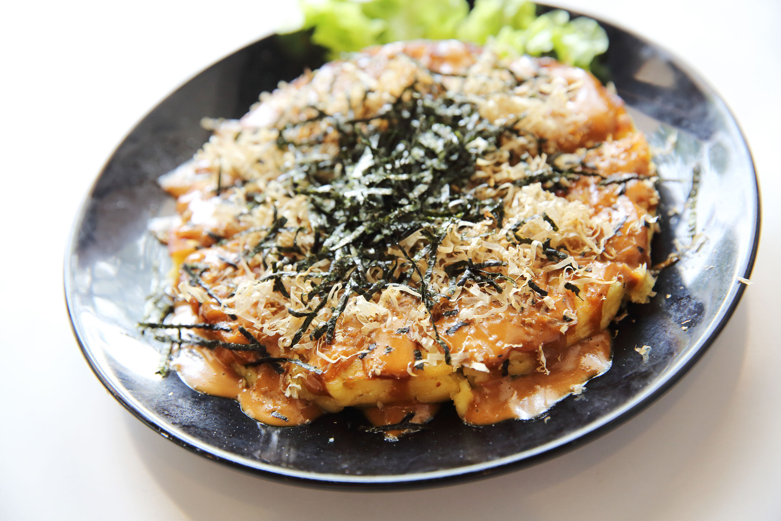 Okonomiyaki at Osaka Japanese Bistro
